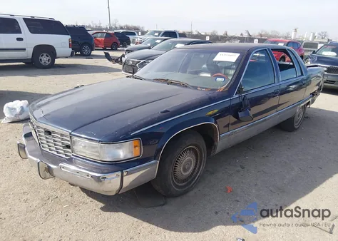 1995 Cadillac Fleetwood Brougham z USA, uszkodzony, nr VIN 1G6DW52P9SR709471